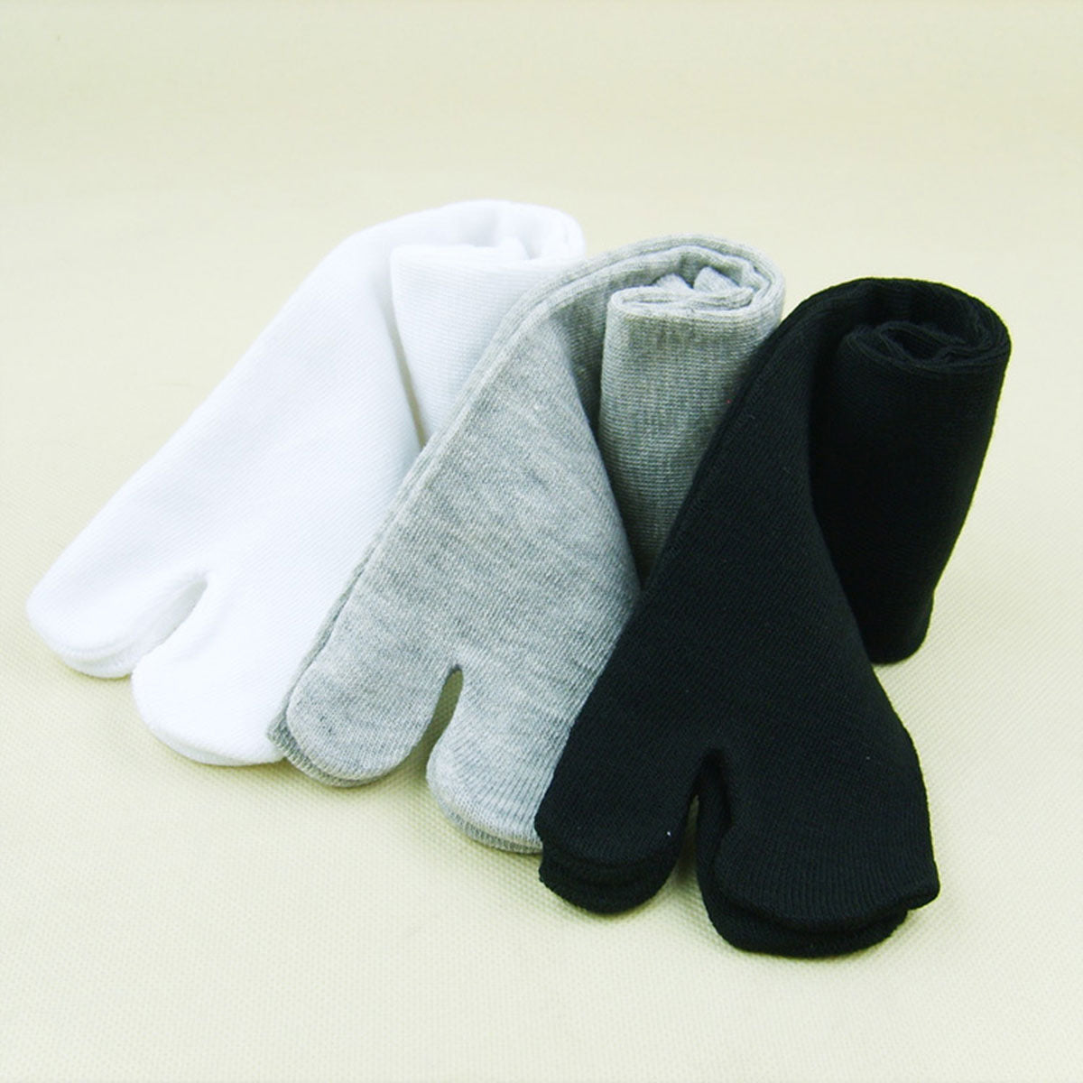 6 Pairs Split Toe Tabi Socks Cotton Blend Unisex Comfort