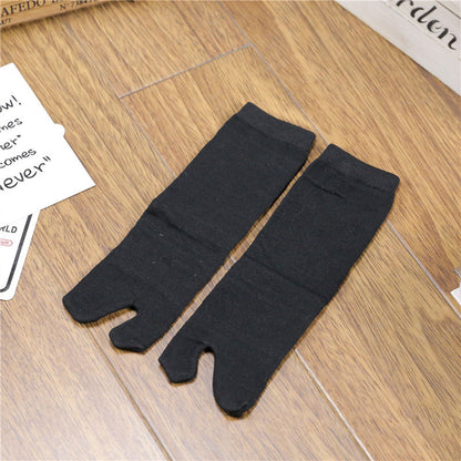 6 Pairs Split Toe Tabi Socks Cotton Blend Unisex Comfort