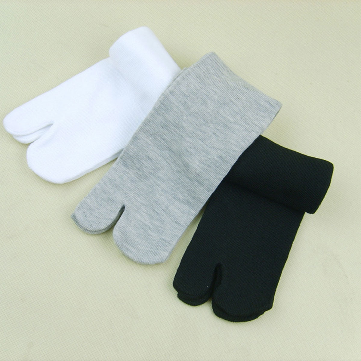 6 Pairs Split Toe Tabi Socks Cotton Blend Unisex Comfort