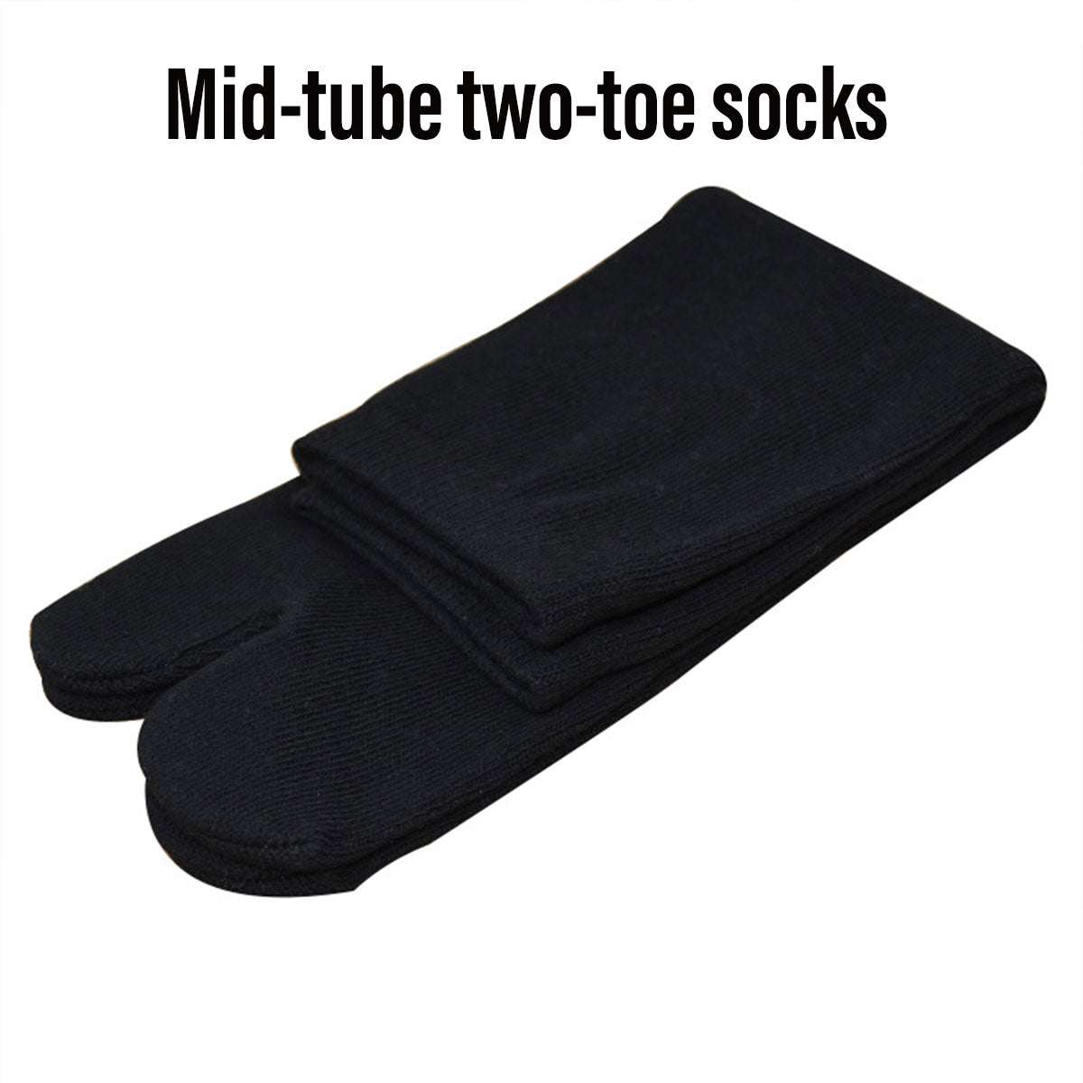 6 Pairs Split Toe Tabi Socks Cotton Blend Unisex Comfort