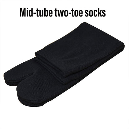 6 Pairs Split Toe Tabi Socks Cotton Blend Unisex Comfort