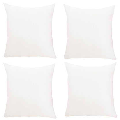 2pcs Premium Square Pillow Inserts Soft Cushion Fillers Hotel Quality