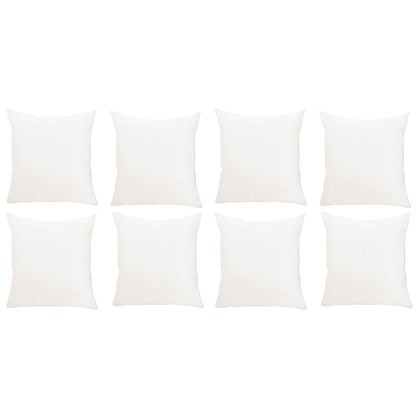 2pcs Premium Square Pillow Inserts Soft Cushion Fillers Hotel Quality