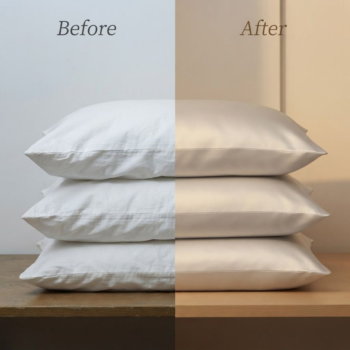 2 Pcs Grey Tencel Pillowcases with Soft Finish – Product View 4