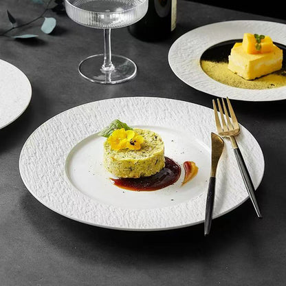 Ceramic Steak Vegetable Dessert Salad Plate Home Dinner Plate Kitchen Dining