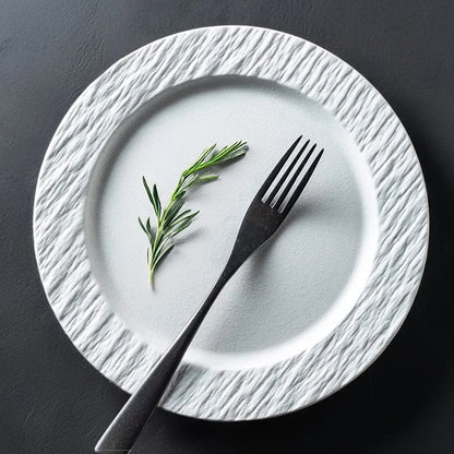 Ceramic Steak Vegetable Dessert Salad Plate Home Dinner Plate Kitchen Dining