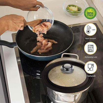 2pcs Stainless Steel Replacement Pot Lid Knob Handle Set for Cookware
