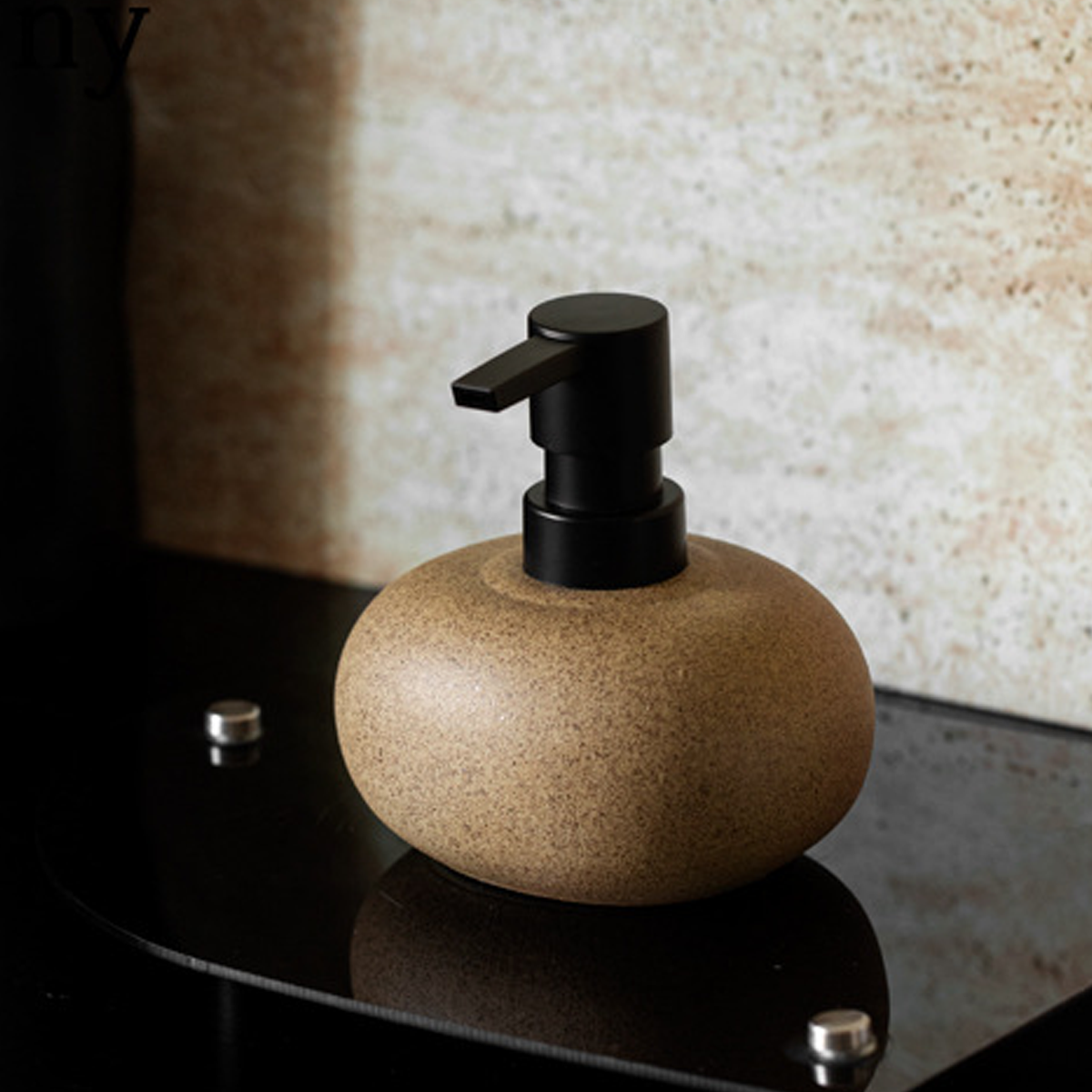 Ceramic Pump Dispenser Bottle for Shampoo Lotion Conditioner Travel Kit