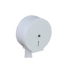 Steel Toilet Paper Dispenser with Locking Lid — White