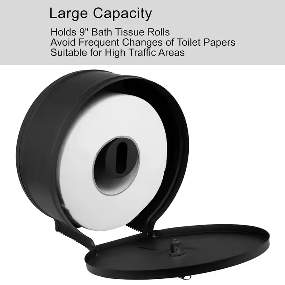 Stainless Steel Toilet Paper Dispenser Splash-Proof