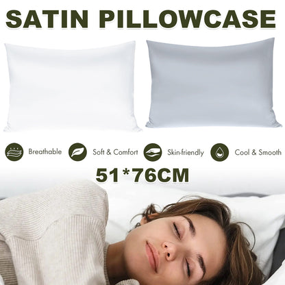 Hotel Guest Pillowcase 51 x 76cm in 2 Colours – Product View 16