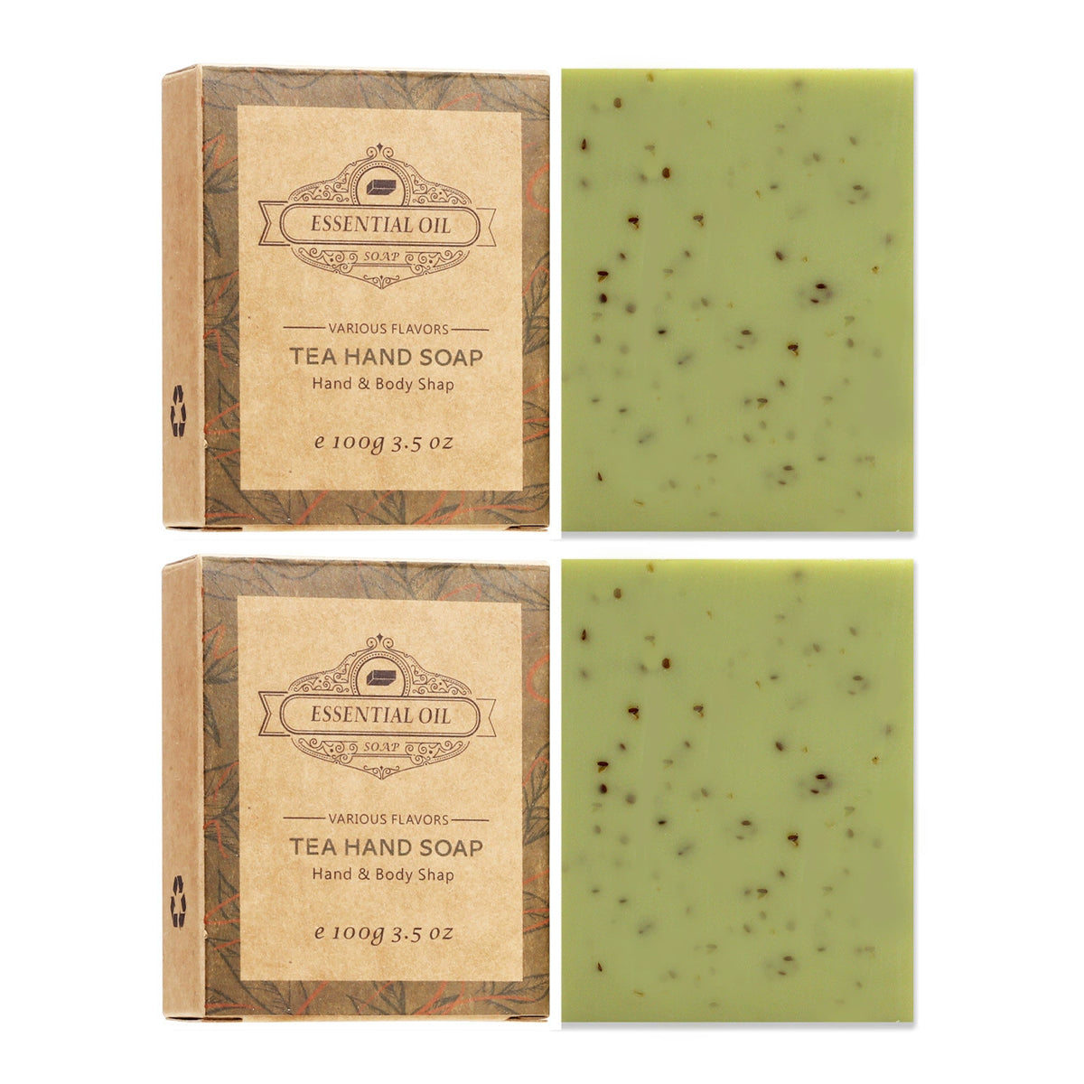 Seaweed Exfoliating Body Soap Bar 2 Pcs Botanical – Product View 18