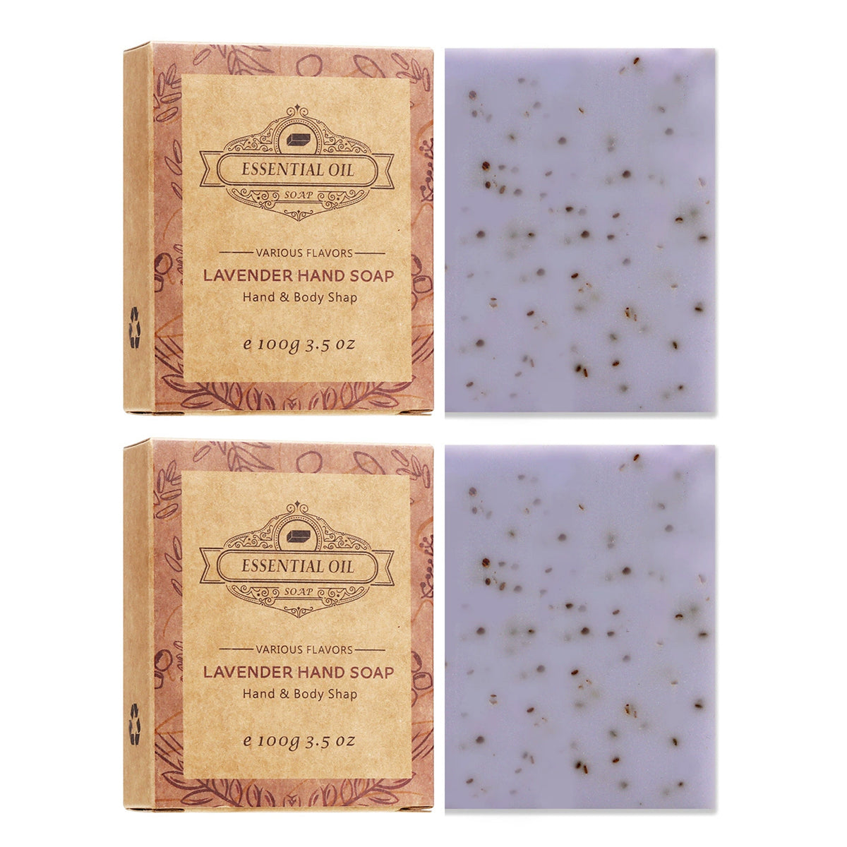 Seaweed Exfoliating Body Soap Bar 2 Pcs Botanical – Product View 20
