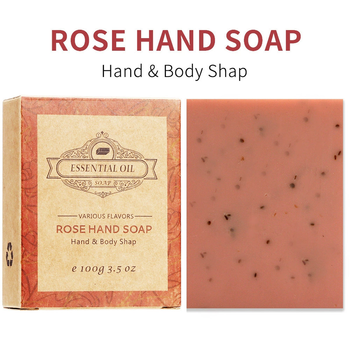 Seaweed Exfoliating Body Soap Bar 2pcs Botanical Scrub Cleanser