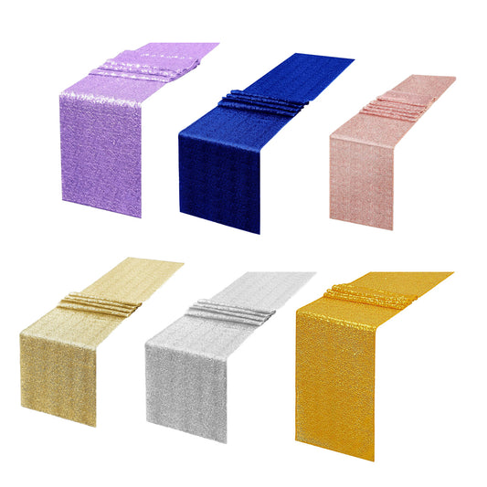 Sequin Table Runner 30x180cm for Wedding Party Decor