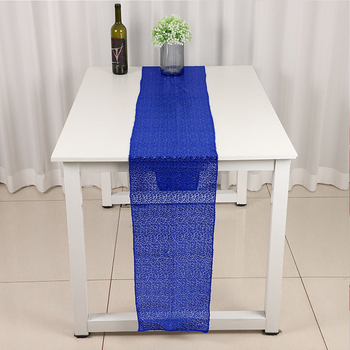 Sequin Table Runner 30x180cm for Wedding Party Decor