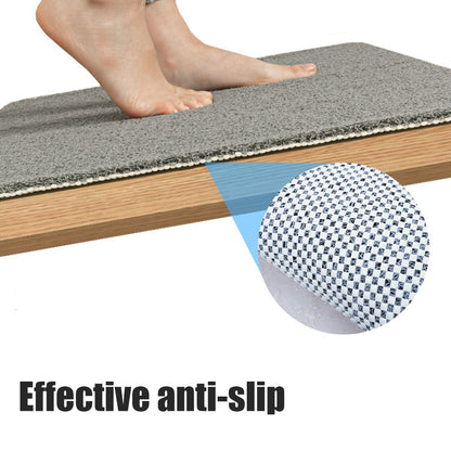 Non Slip Bathroom Mat Waterproof PVC Soft Washable Floor Rug
