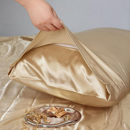2 Pcs Satin Pillowcases with Smooth Finish – Product View 6