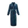 XL Flannel Hotel Bathrobe with 130cm Length — Green