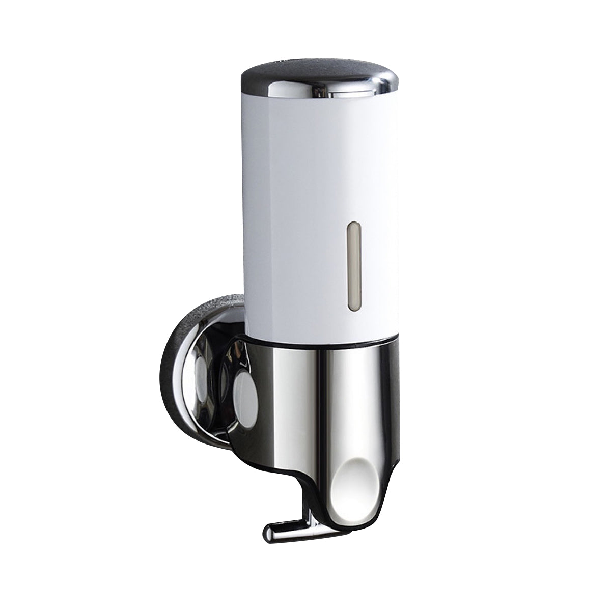 Manual Soap Dispenser Model White Bathroom Shampoo Bottle Hotel Wall Mounted