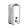 Steel Soap Dispenser with Fill Level Window — 500 ml
