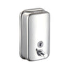 Steel Soap Dispenser with Fill Level Window — 800 ml