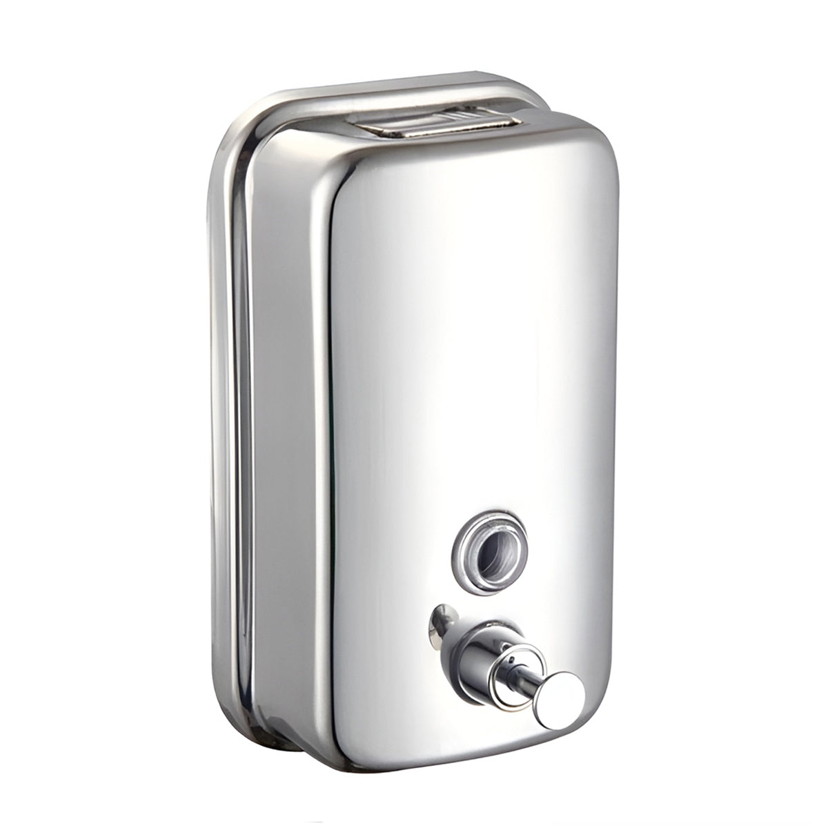 Stainless Steel Wall Mounted Soap Dispenser Hotel Bathroom Sanitizer Bottle AU