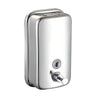 Steel Soap Dispenser with Fill Level Window — 1000 ml