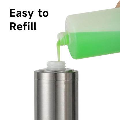 304 Stainless Steel Press Type Soap Dispenser Durable