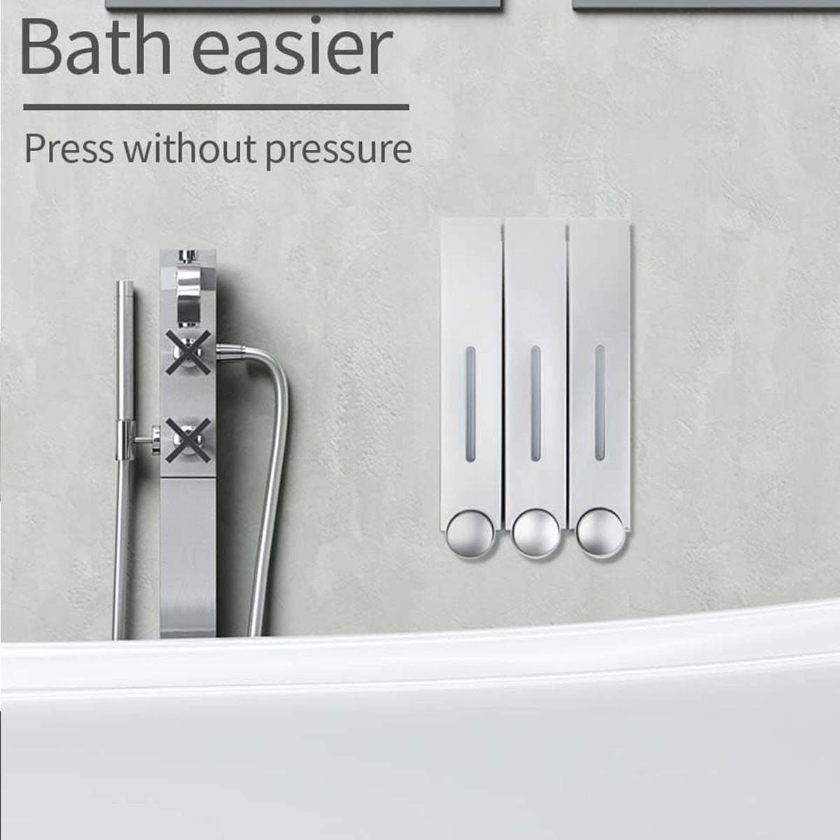 Wall Mounted Soap Dispenser for Hotel Guesthouse Bathroom