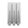 Wall Soap Dispenser with Removable Chambers — Triple Chamber