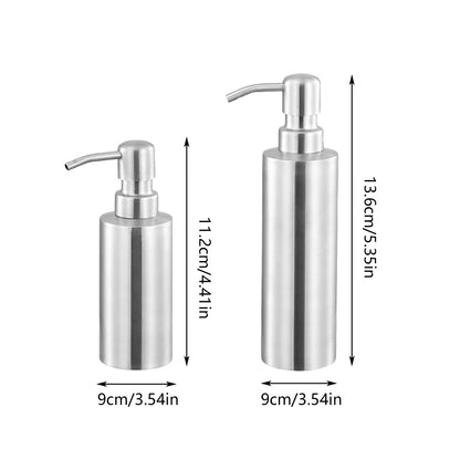 304 Stainless Steel Press Type Soap Dispenser Durable