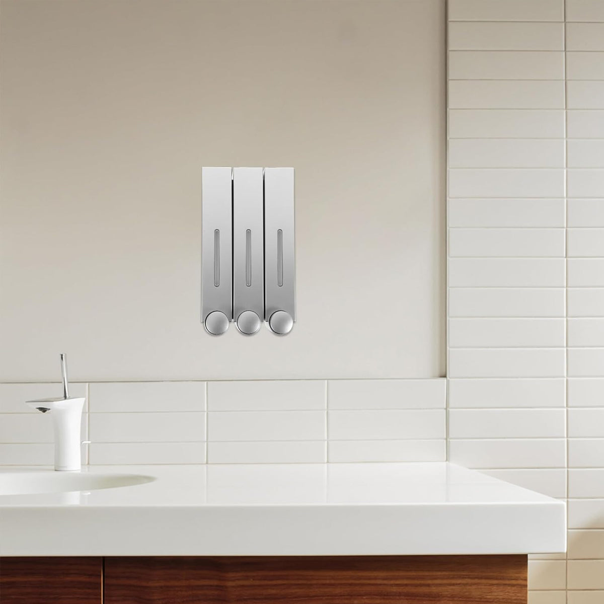 Wall Mounted Soap Dispenser for Hotel Guesthouse Bathroom