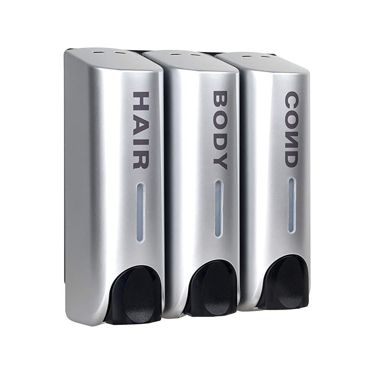 Wall Mount Soap Dispenser 3 Sizes, Multi-Chamber ABS