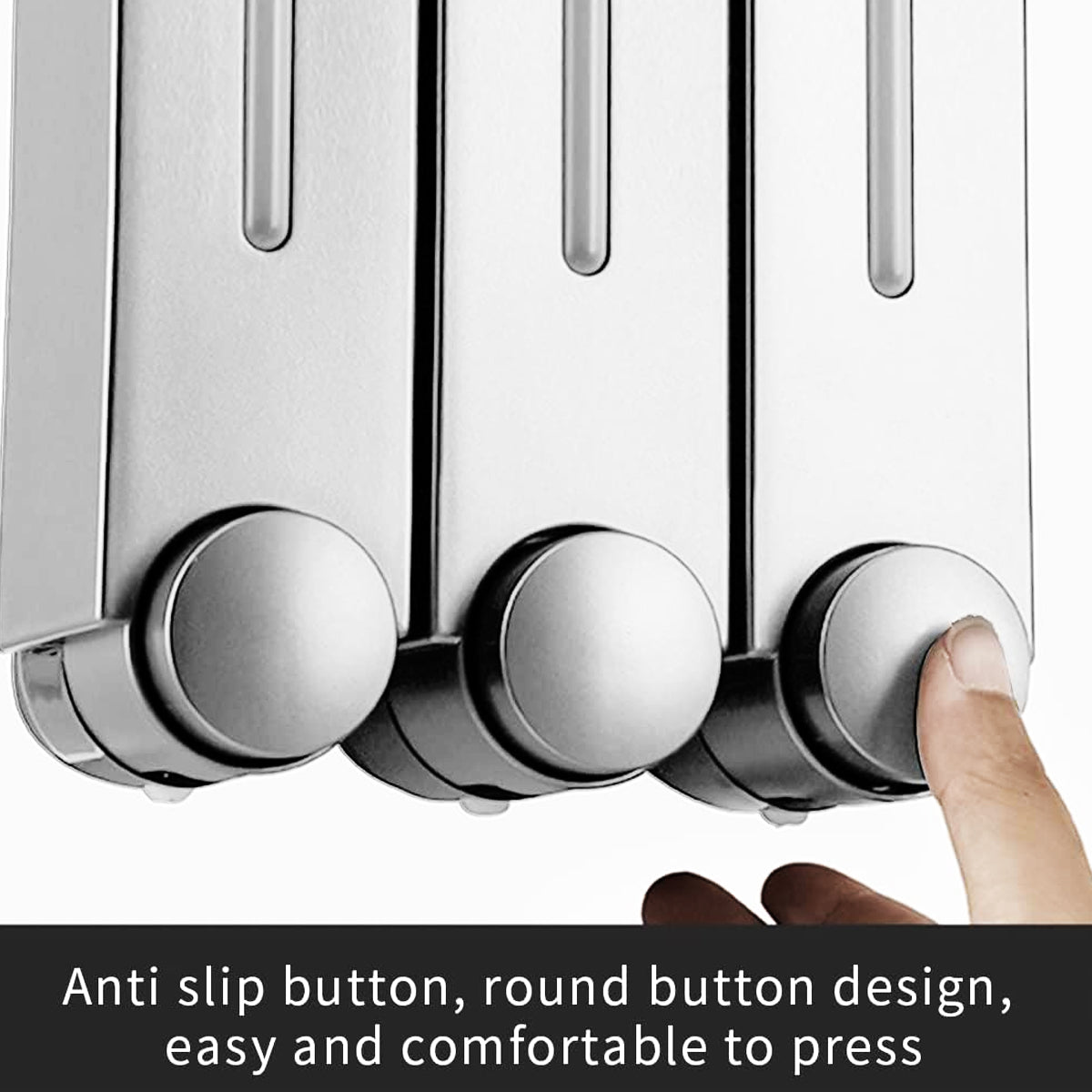 Wall Mounted Soap Dispenser for Hotel Guesthouse Bathroom