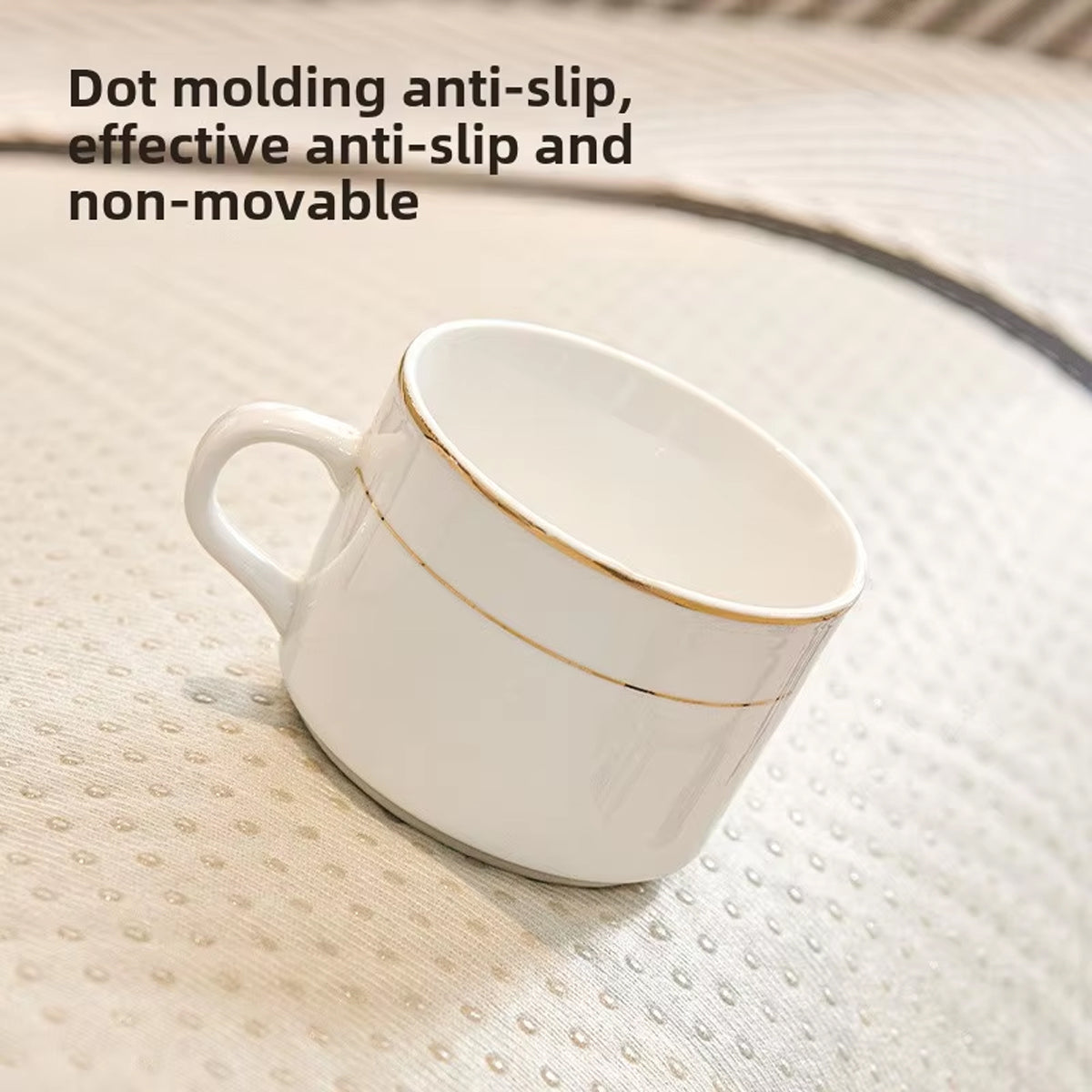 Non-Slip Herringbone Sofa Cushion Cover Cotton Blend Protector