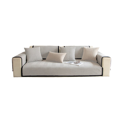 Sofa Cover Soft Chenille Anti-Slip for Living Room Couch