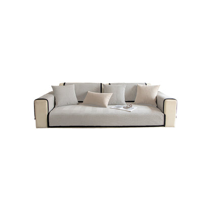 Sofa Cover Soft Chenille Anti-Slip for Living Room Couch