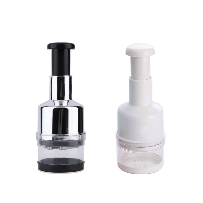 Manual Garlic Chopper with Press Down Top