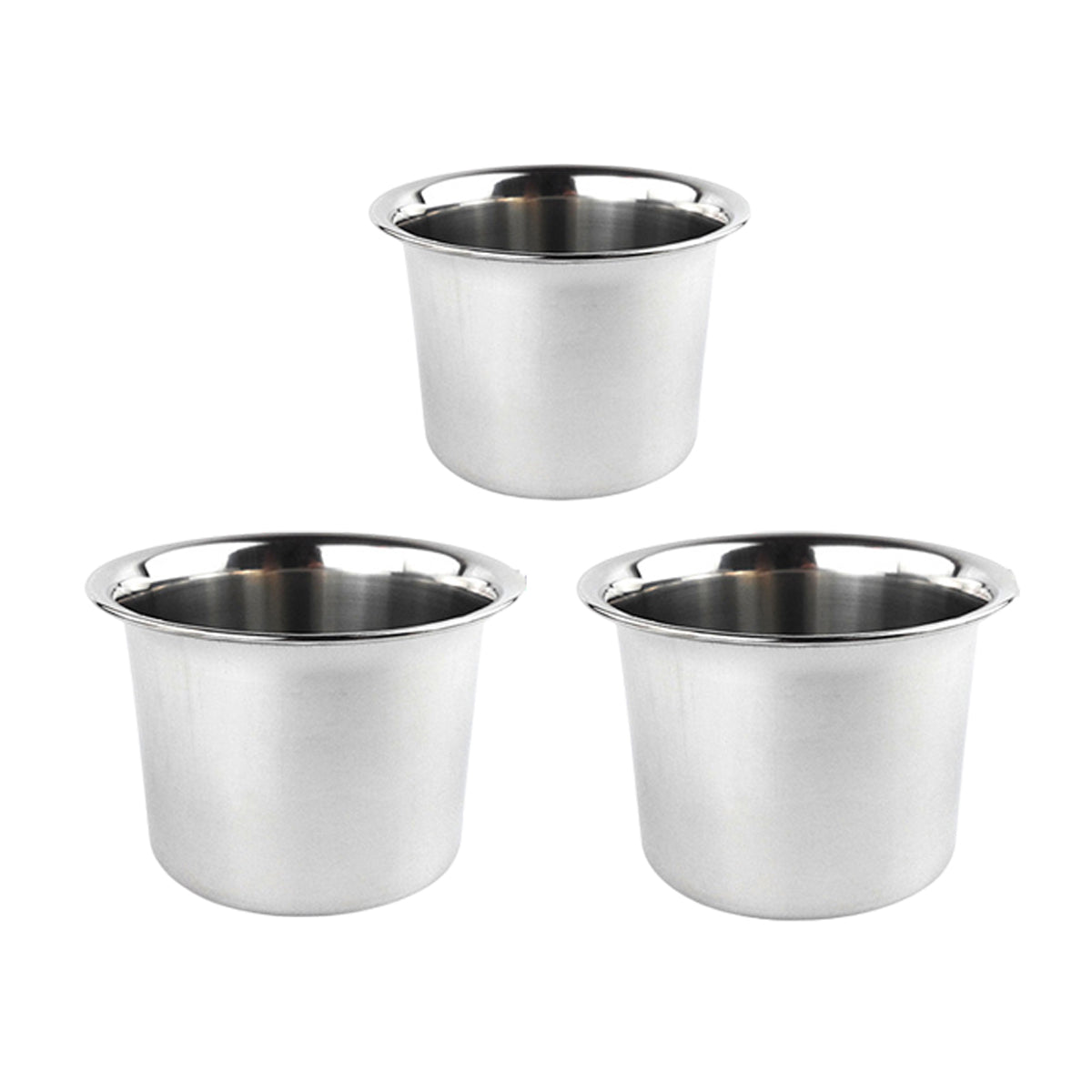 10 Pcs Stainless Steel Mixing Bowls 3 Sizes Food-Grade Kitchen