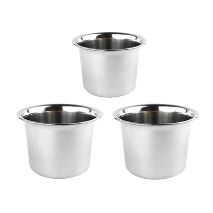 10 Pcs Stainless Steel Mixing Bowls 3 Sizes Food-Grade Kitchen