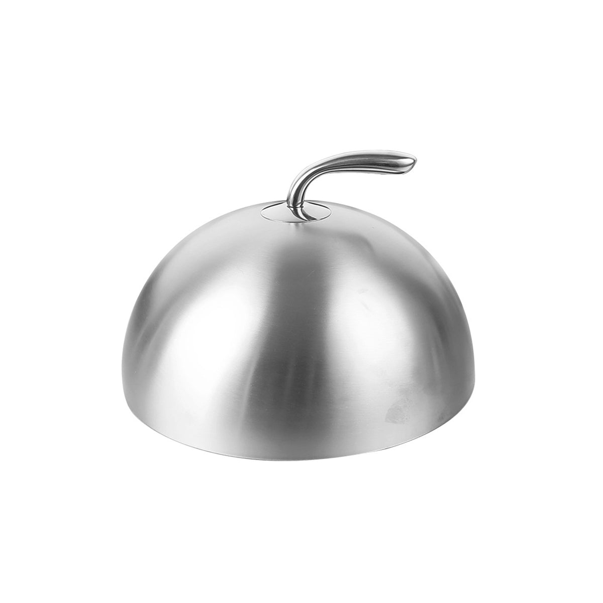 Non Magnetic Stainless Steel Steak Cover Round BBQ Lid High Pot Cover Food Cover