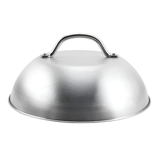 Stainless Steel Food Cover Dome Lid for Teppanyaki Grill and Steak