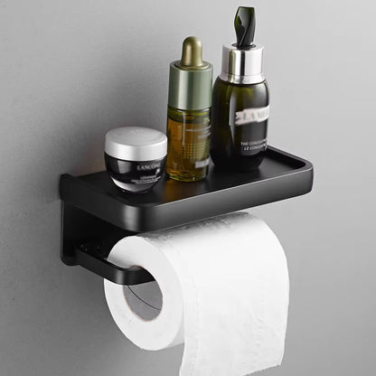 Wall Mounted Bathroom Paper Towel Holder Roll Hand Towel Rack for Easy Access