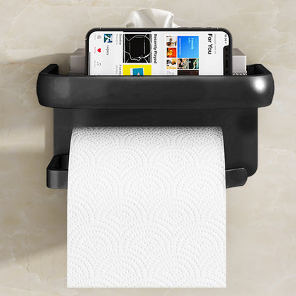Wall Mounted Bathroom Paper Towel Holder Roll Hand Towel Rack for Easy Access