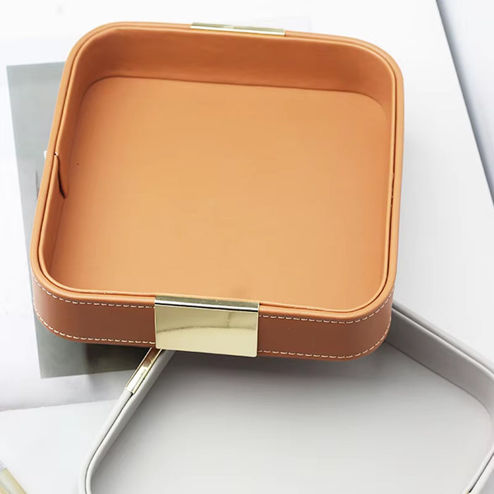 Leather Storage Tray for Keys and Jewellery