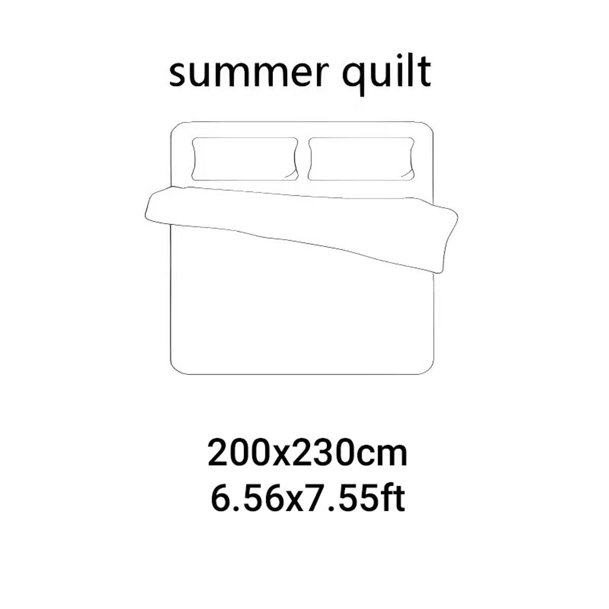 Knitted Cotton Summer Quilt for Hotel Guest Rooms – Product View 3