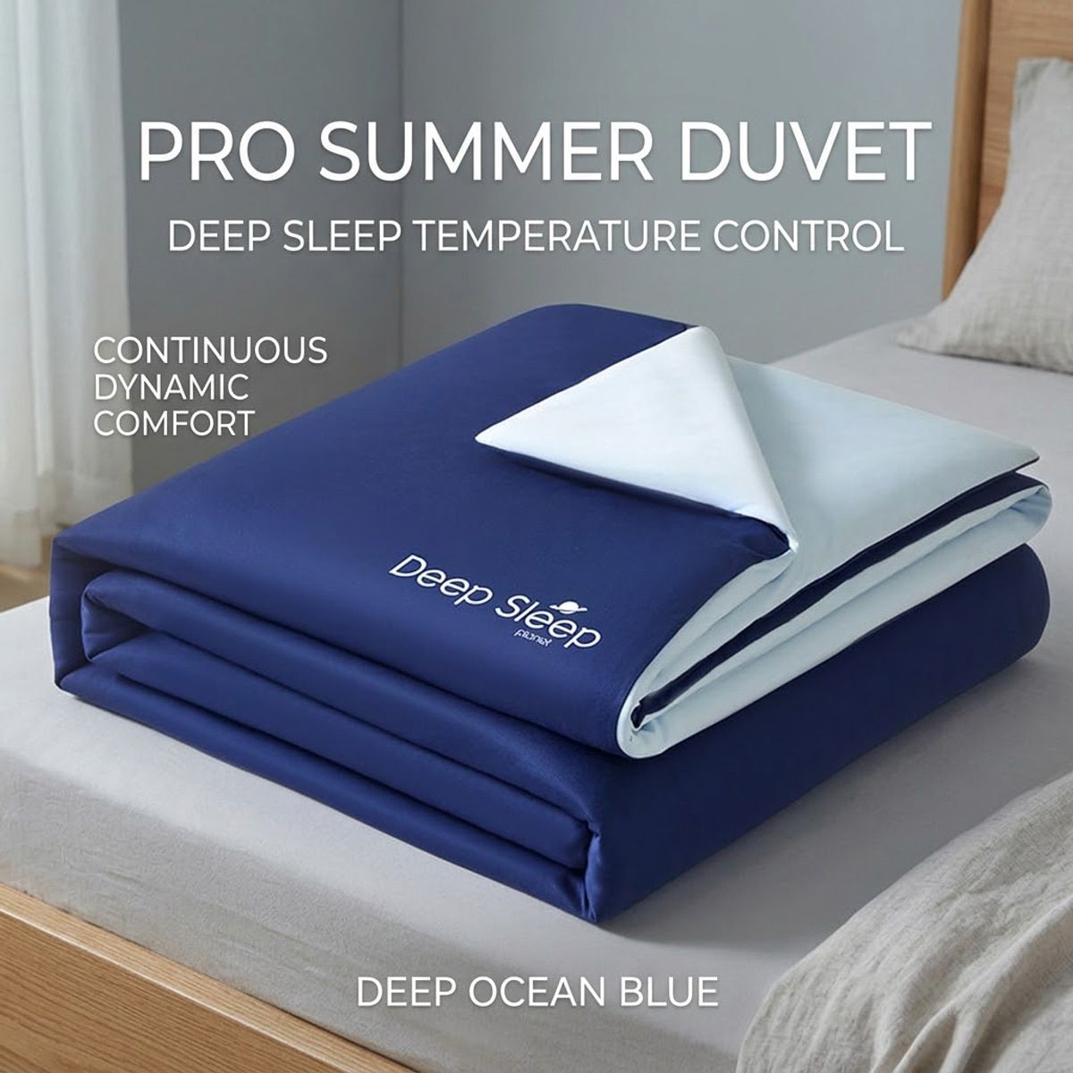 Knitted Cotton Summer Quilt for Hotel Guest Rooms – Product View 5