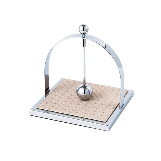 Stainless Steel Square Tabletop Tissue Holder for Kitchen Cafe Restaurant