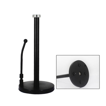 Stainless Steel Spring Paper Towel Holder Countertop